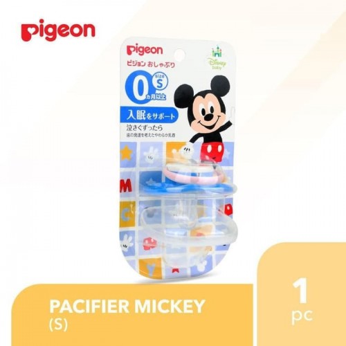 Pigeon Silicone Pacifier Mickey Size - S